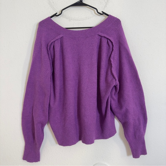 Cabi knit Purple luxury violet pullover v-neck Sweater - Picture 7 of 7